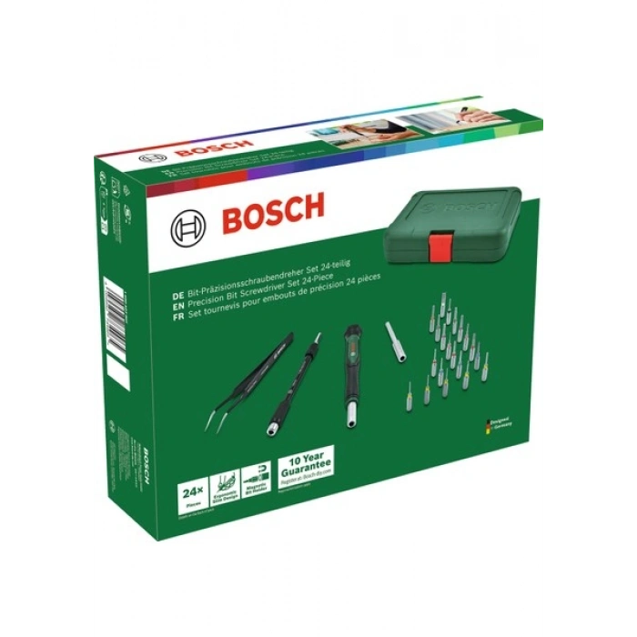 Bosch Hassas Uçlu Tornavida Seti 24 Parça