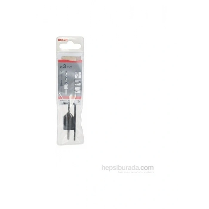 Bosch - Havşalı Ağaç Matkap Ucu - 3 Mm