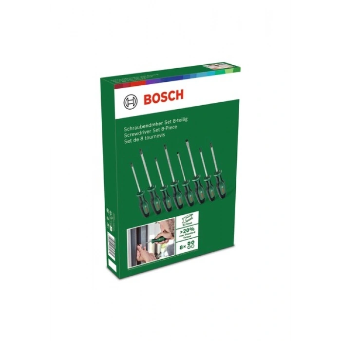 Bosch Home and Garden Tornavida Seti 8 Parça - 1600A02BX8