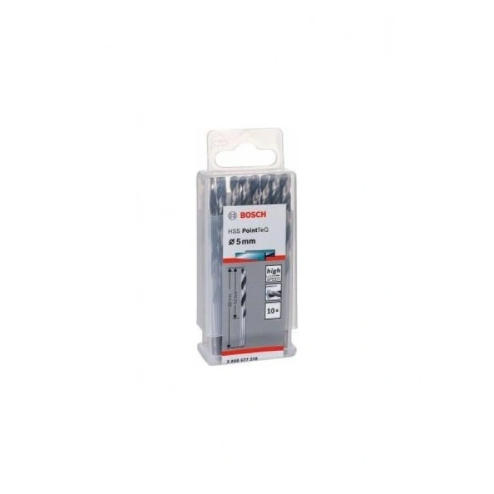 Bosch Hss Pointteq 5 Mm Metal Matkap Ucu (10 Adet)