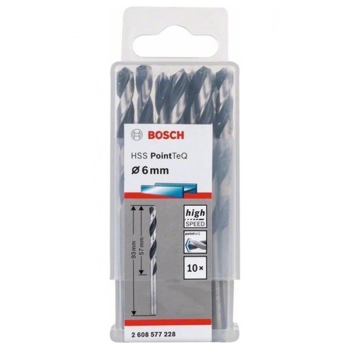 Bosch Hss Pointteq 8 Mm Metal Matkap Ucu (10 Adet)