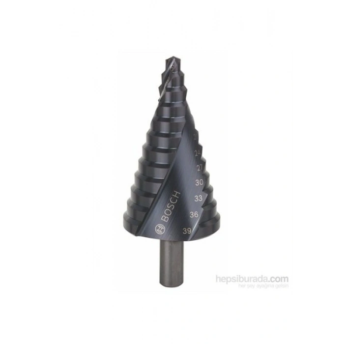 Bosch - Kademeli Matkap Ucu Hss-Altin - 6 - 39 Mm, 10,0 Mm, 93,5 Mm