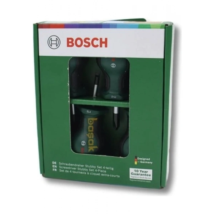 BOSCH KISA TORNAVİDA SETİ 4 PARÇA