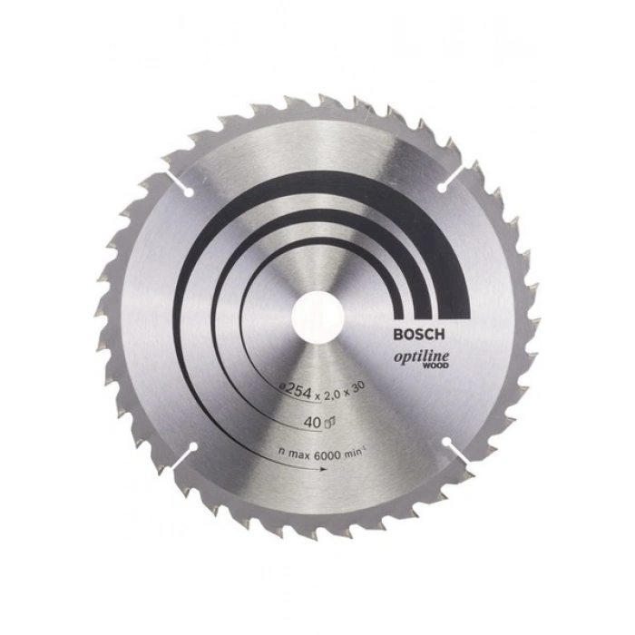 Bosch Optiline Wood 254X30 Mm 40 Diş