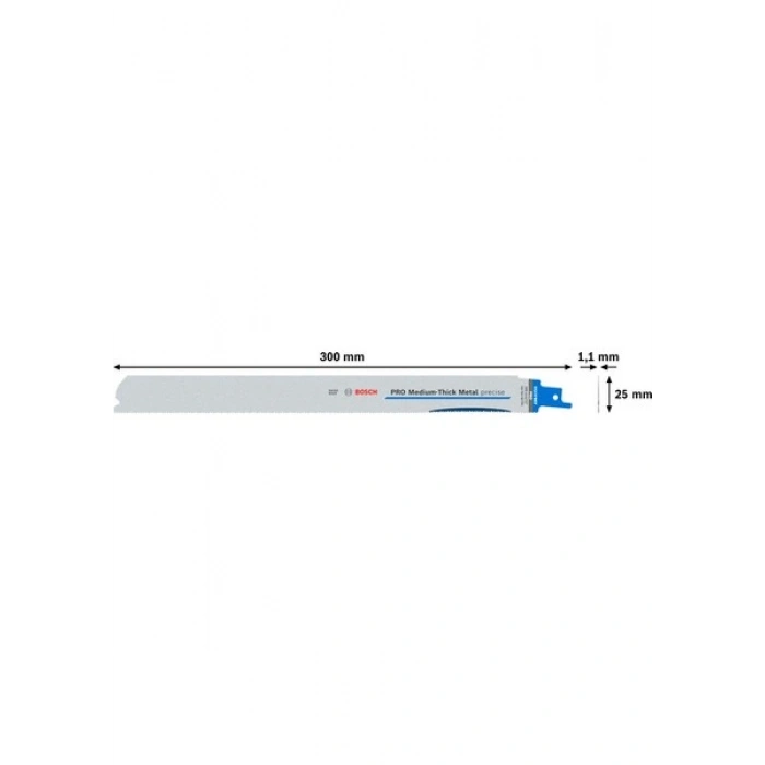 Bosch PRO Medium Thick Metal Panter Testere Bıçağı S1237BEF 5li
