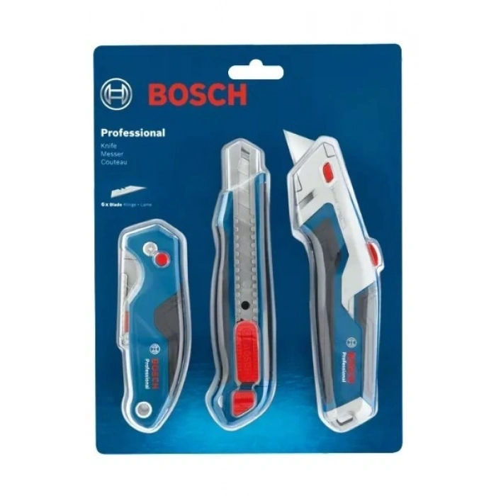 Bosch Profesyonel Maket Bıçağı Seti 3 Parça