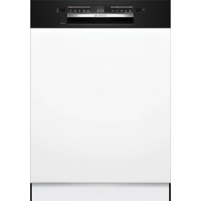 Bosch SMI4IKB50T D Enerji Sınıfı 5 Programlı Siyah Yarı Ankastre Bulaşık Makinesi