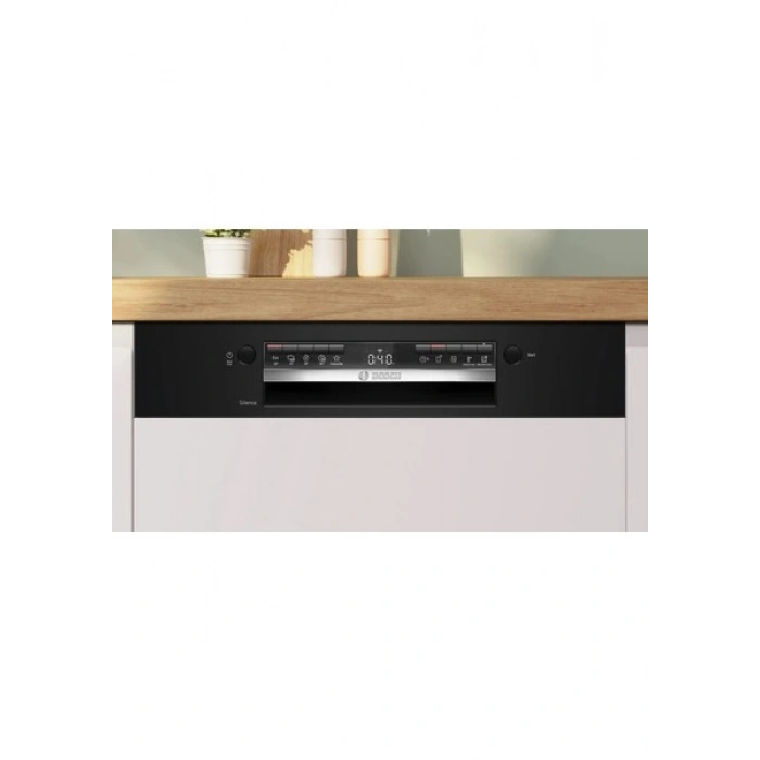 Bosch SMI4IKB50T D Enerji Sınıfı 5 Programlı Siyah Yarı Ankastre Bulaşık Makinesi