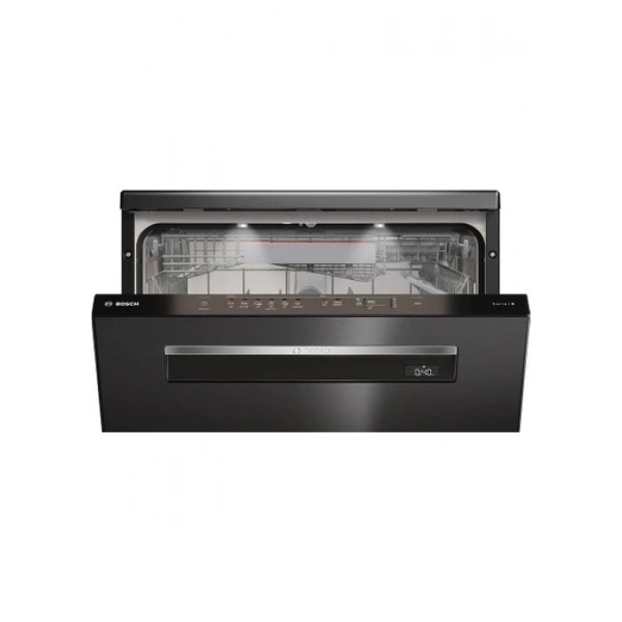 Bosch SMP6ENC60T Solo Bulaşık Makinesi 6 Programlı Siyah Inox