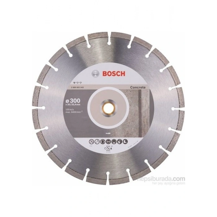 Bosch - Standard Seri Beton İçin Elmas Kesme Diski 300 mm