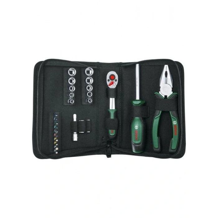 BOSCH TAŞINABİLİR EL ALET SETİ 26 PARÇA 1.600.A02.BY2