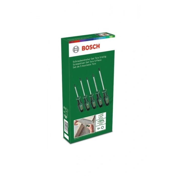 Bosch Torx Tornavida Seti 5 Parça