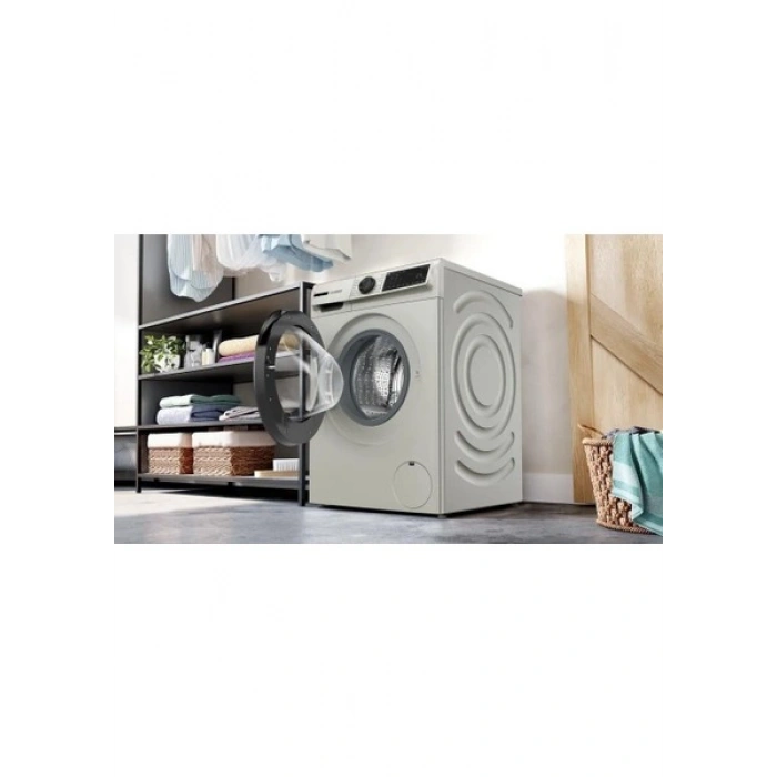 BOSCH WGK242ZXTR Serie 6 Çamaşır Makinesi 9 kg maks. 1200 dev./dak., Gümüş