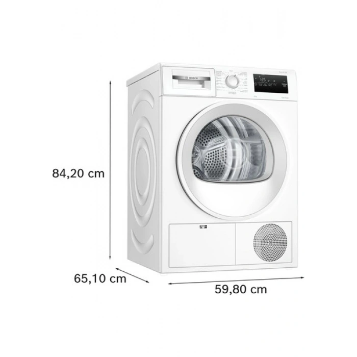 Bosch WTH22201TR 8 kg Beyaz Kurutma Makinesi