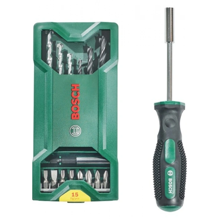 Bosch X-Line 15+1 Vidalama&matkap Ucu Seti