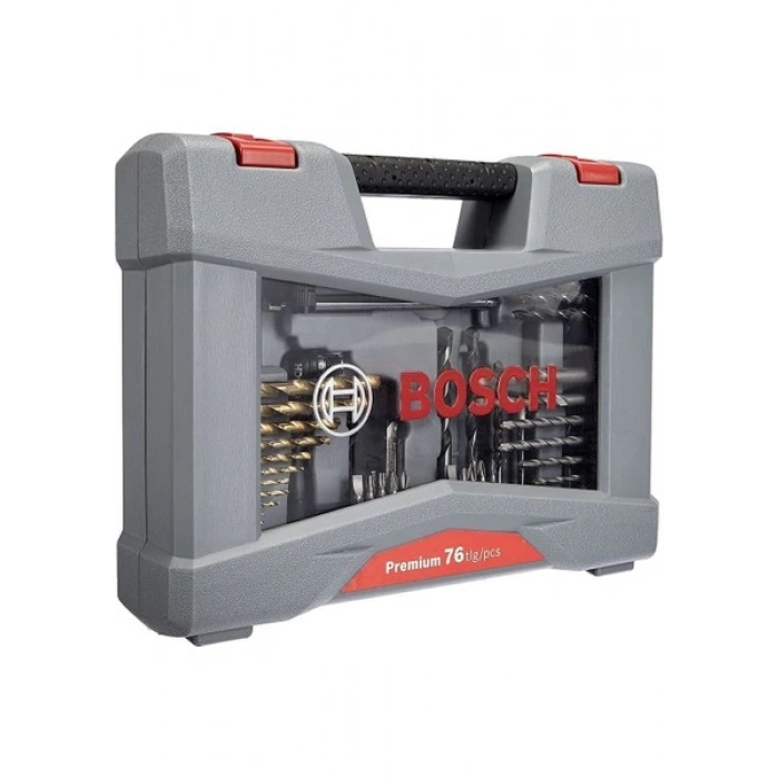 BOSCH X-LİNE PREMİUM DELME&VİDALAMA SET 76 PARÇA 2.608.P00.234