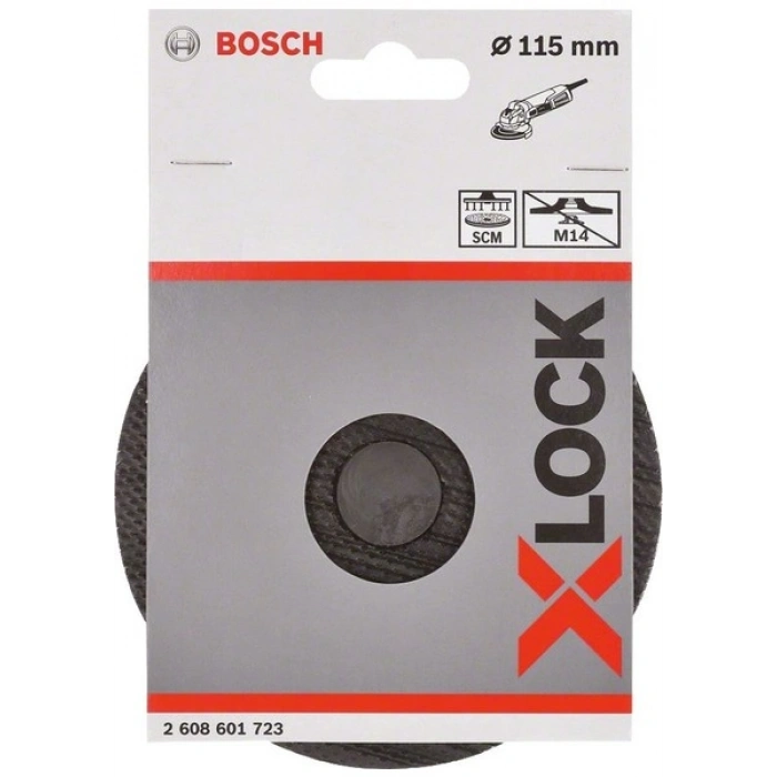 Bosch - X-Lock - Scm Merkez Delikli Taban 115 mm