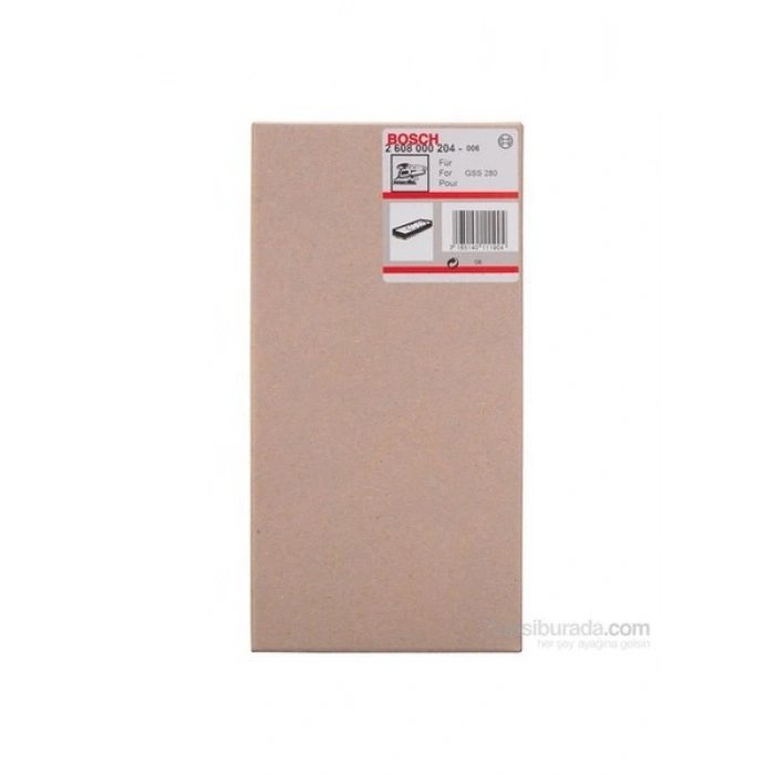 Bosch - Zımpara Tabanı - 185 X 93 Mm