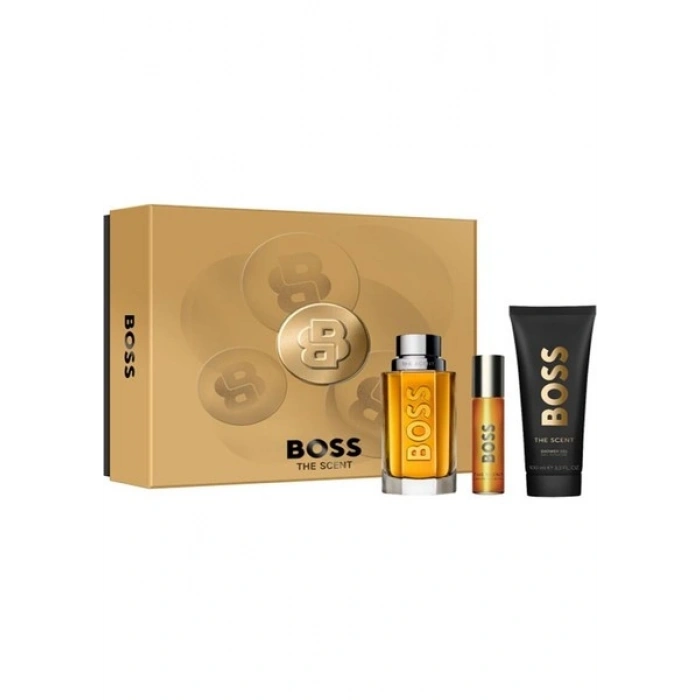 Boss The Scent 100ML EDT+DG100ML+ EDT10ML Set