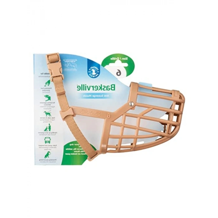 Boyut 6 Köpek Ağızlığı - Solunum ve Su İçme İmkanı