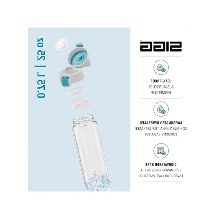 BPA İçermeyen Sızdırmaz Spor Şişe, 800ml Kapasite