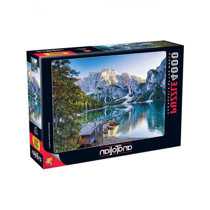 Braies Gölü Temalı 4000 Parça Puzzle, Zeka Geliştirici Eğlence
