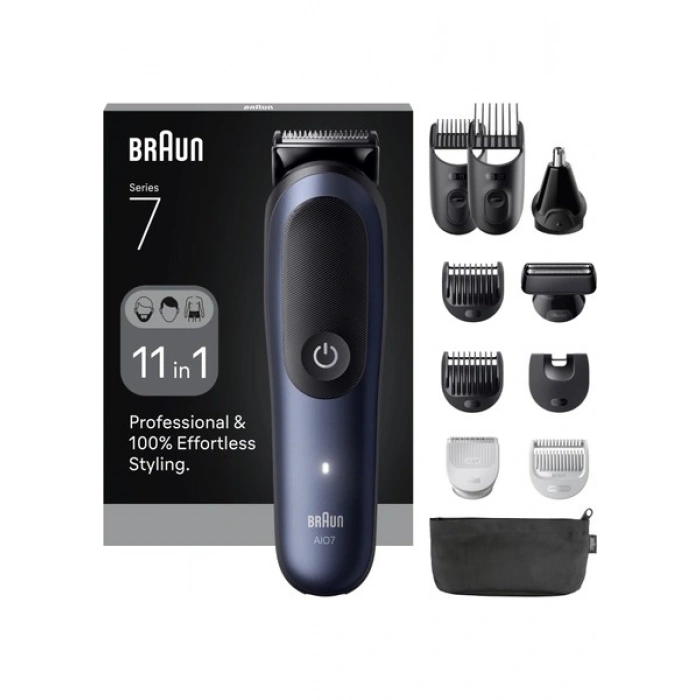 Braun Hepsi Bir Arada Series 7, 11’i 1 Arada Tıraş Kiti, Problade, Autosense, AIO7540