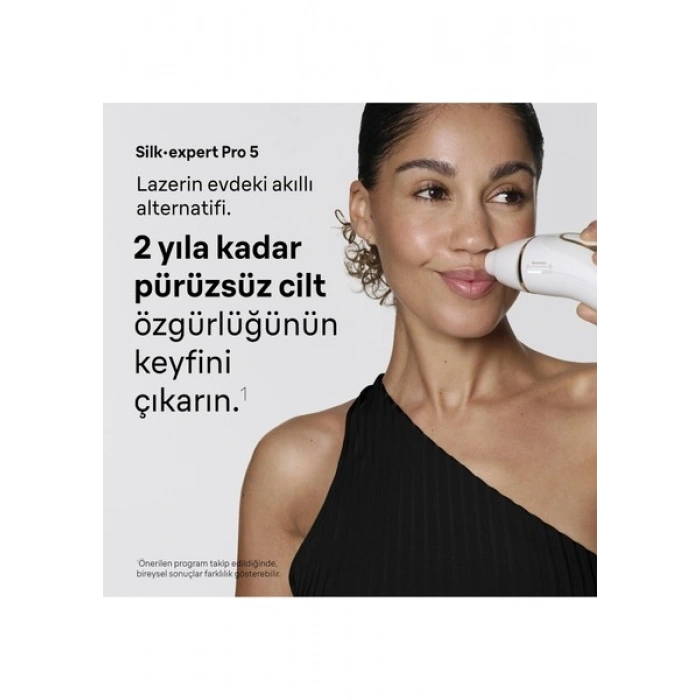 Braun Ipl Silk·expert Pro 5, Evde Lazerle Tüy Alma, Çanta, Gillette Venus, 3 Başlık, PL5351