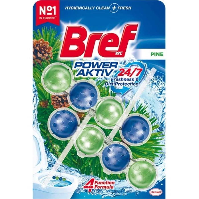 Bref Power Aktiv Wc Blok Trio Çam 2li