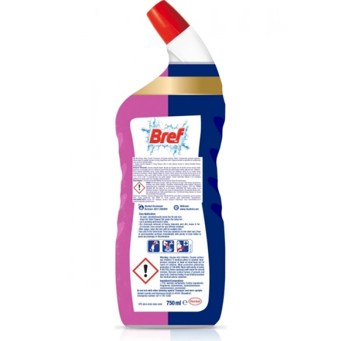 Bref WC Power Active Jel Çiçek Kokulu Tuvalet Temizleyici 700Ml