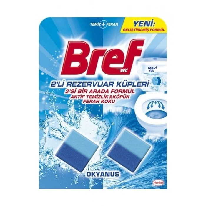 Bref Wc Rezervuar Küpleri 2li Okyanus x 2 Adet