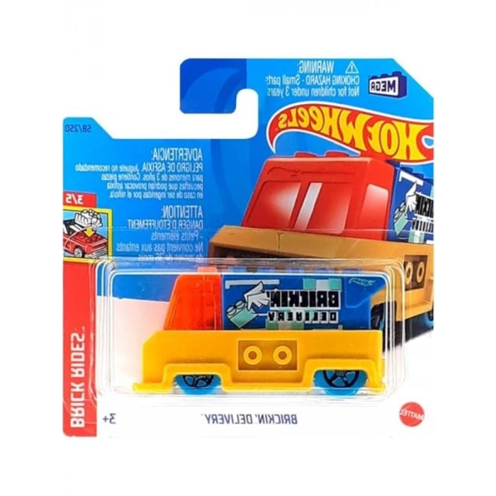 Brickin Delivery Tekli Araba - Hot Wheels Eğlencesi