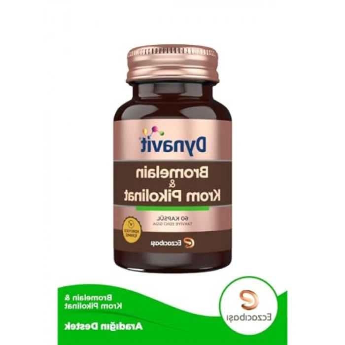 Bromelain & Krom Pikolinat - 60 Bitkisel Kapsül