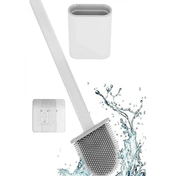 Bükülebilir Silikon Tuvalet Fırçası