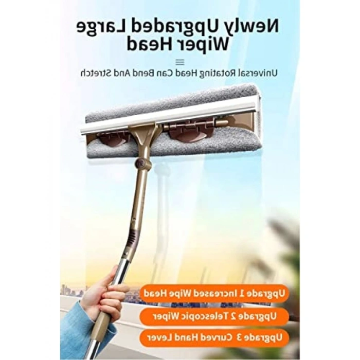 Bükülebilir Teleskopik Cam Silme Aparatı