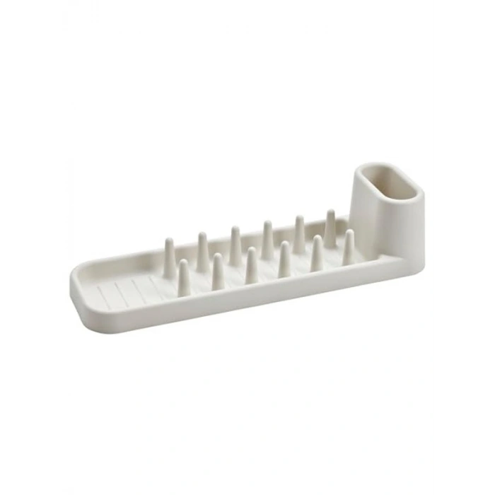 Bulaşıklık, 48 cm Uzunlukta, Kırık Beyaz Renk