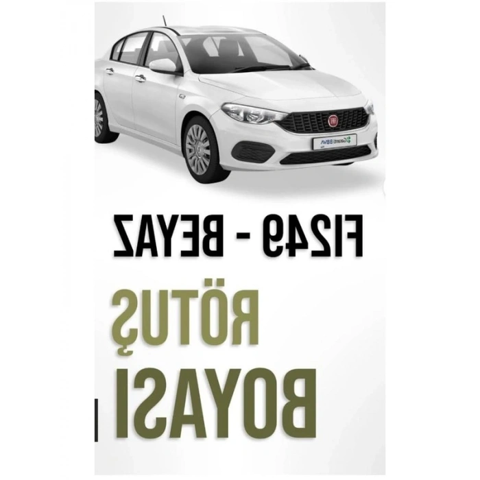 Bulut Beyaz Profesyonel Çizik ve Taş İzi Giderici Rötuş Boyası, 25ml