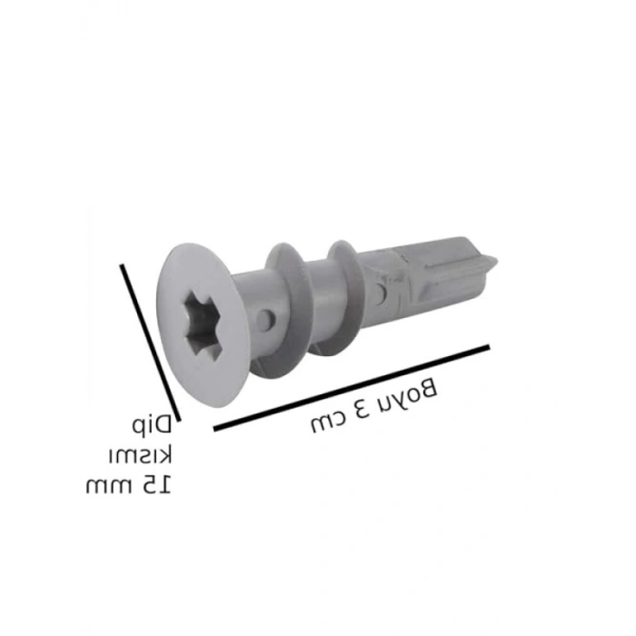 Burgulu Alçıpan Dübeli - 6 Adet