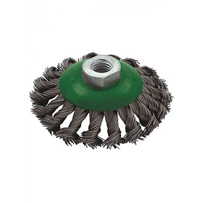 Burma Telli Konik Fırça - Ø100mm