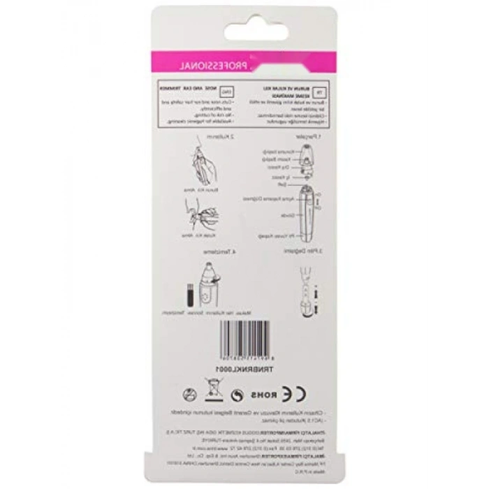 Burun ve Kulak Kılı Kesme Makinesi