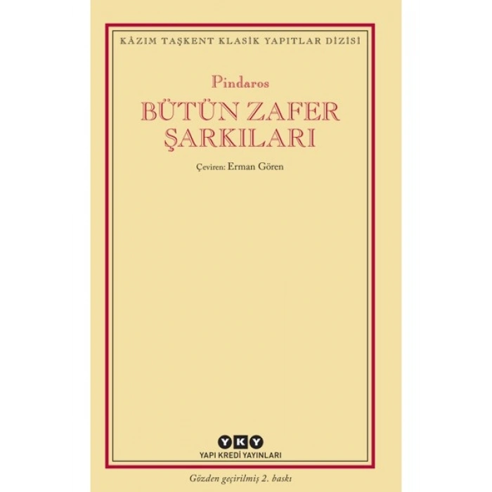 Bütün Zafer Şarkıları - Pindaros