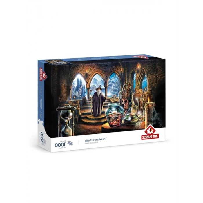 Büyücünün Kalesi Temalı 1000 Parça Puzzle