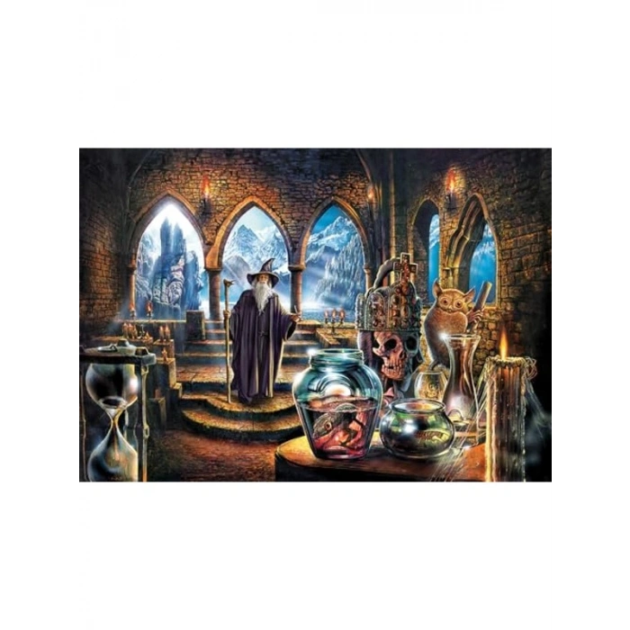 Büyücünün Kalesi Temalı 1000 Parça Puzzle