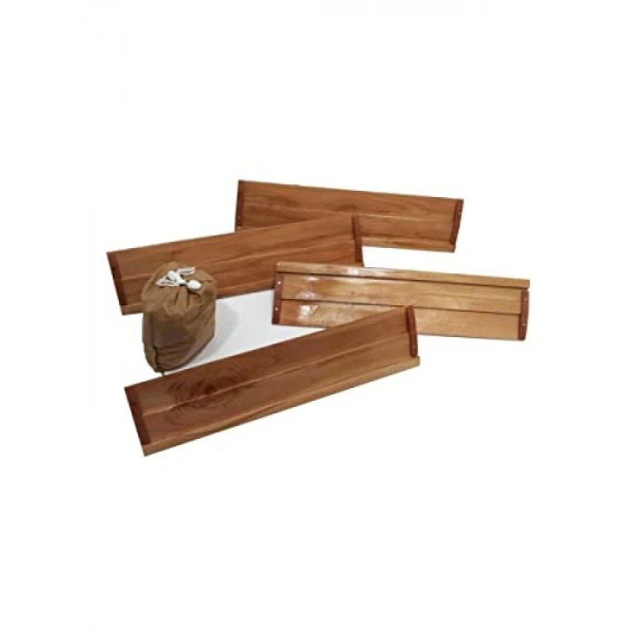 Büyük Boy Cilalı Ahşap Okey Takımı