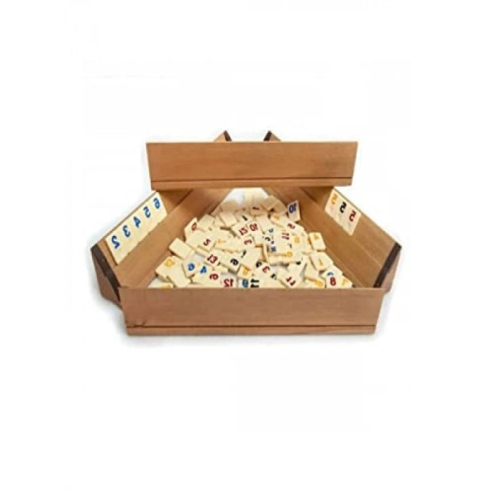 Büyük Boy Dekoratif Ağaç Okey Takımı