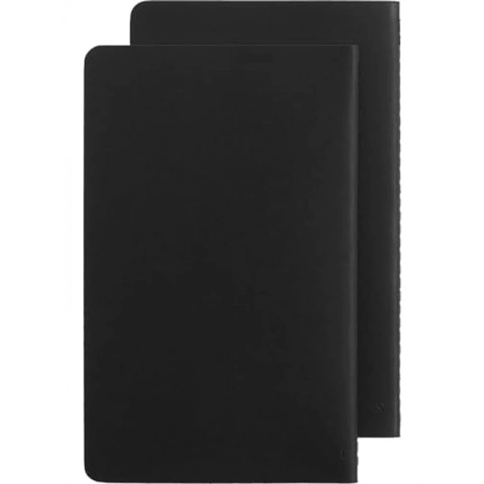 Büyük Boy Kapağı Siyah Moleskine Akıllı Günlük Seti, 13x21 cm