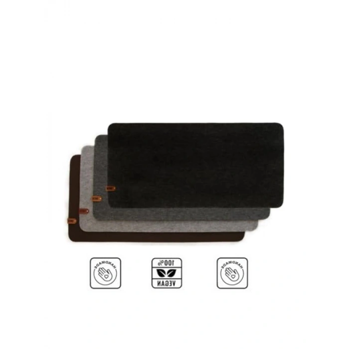 Büyük Boy Kaydırmaz Tabanlı Keçe Mousepad - 50x100 cm