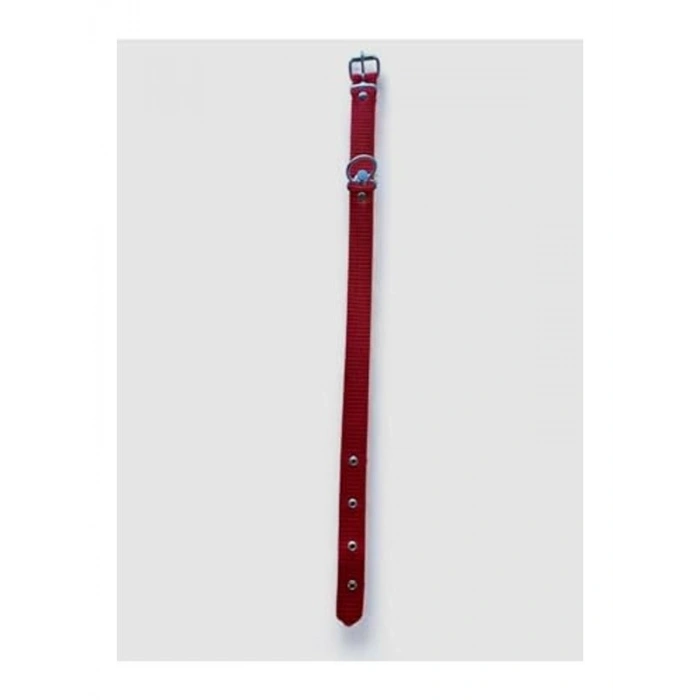 Büyük Boy Kırmızı Köpek Tasması 60 cm