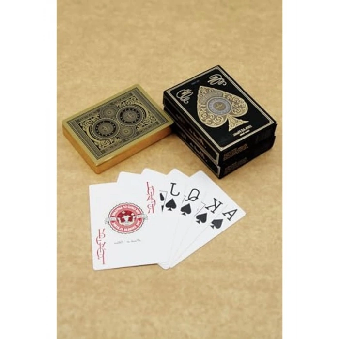Büyük Boy Su Geçirmez Oyun Kağıdı, Jumbo Blackjack İskambil Seti