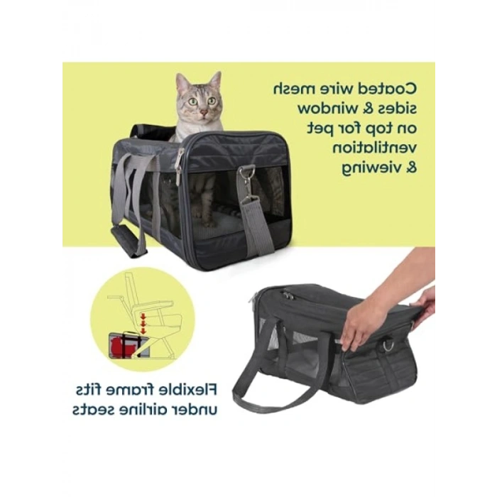 Büyük Boyutlu Seyahat Taşıma Kutusu - Antrasit